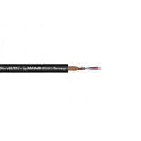 Sommer Cable Mikrofonkabel AES/EBU 2x0,14 100m sw SC-Micro-Stage