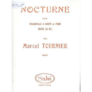 Nocturne op.21 pour violoncelle et harpe