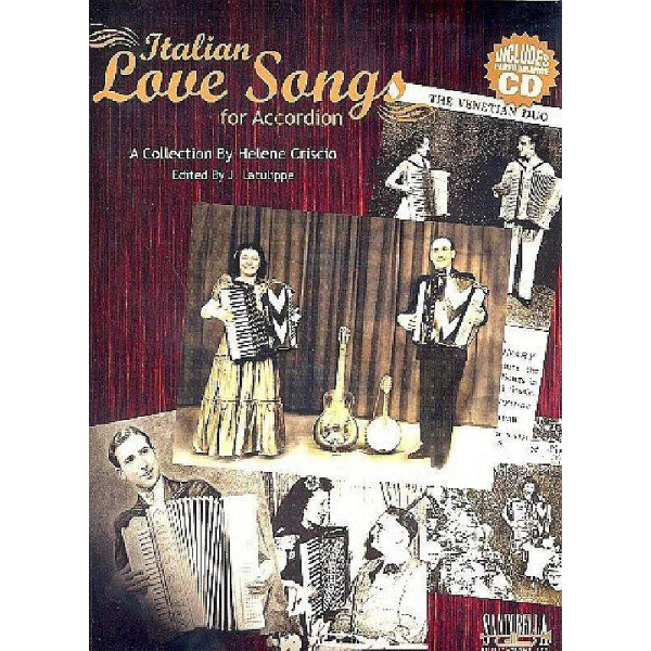 Italien Love Songs (+CD) for accordion