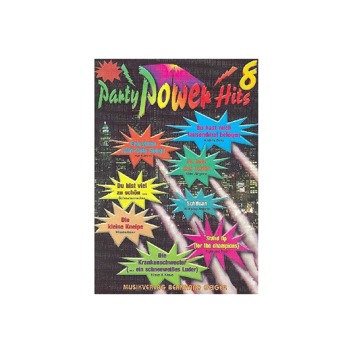 Party Power Hits Band 8 box