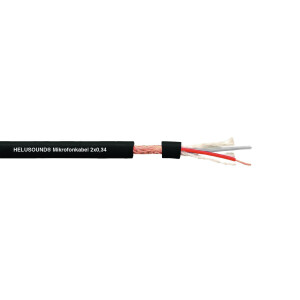 Helukabel DMX Kabel 2x0,34 100m sw