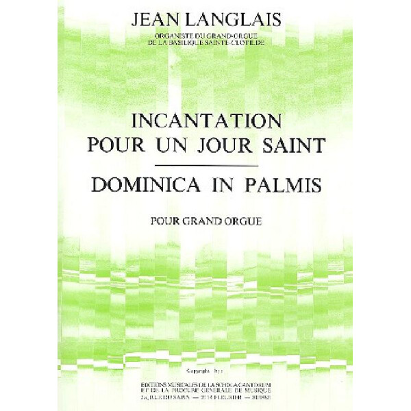 Incantation pour un jour saint  et