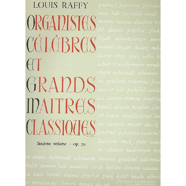 Organistes célèbres et grands