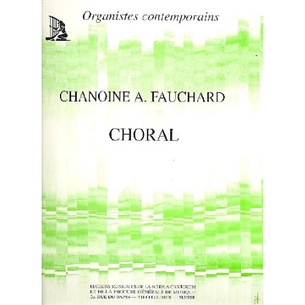 Choral pour orgue