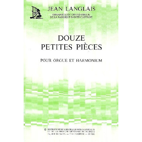 12 petites pièces pour orgue
