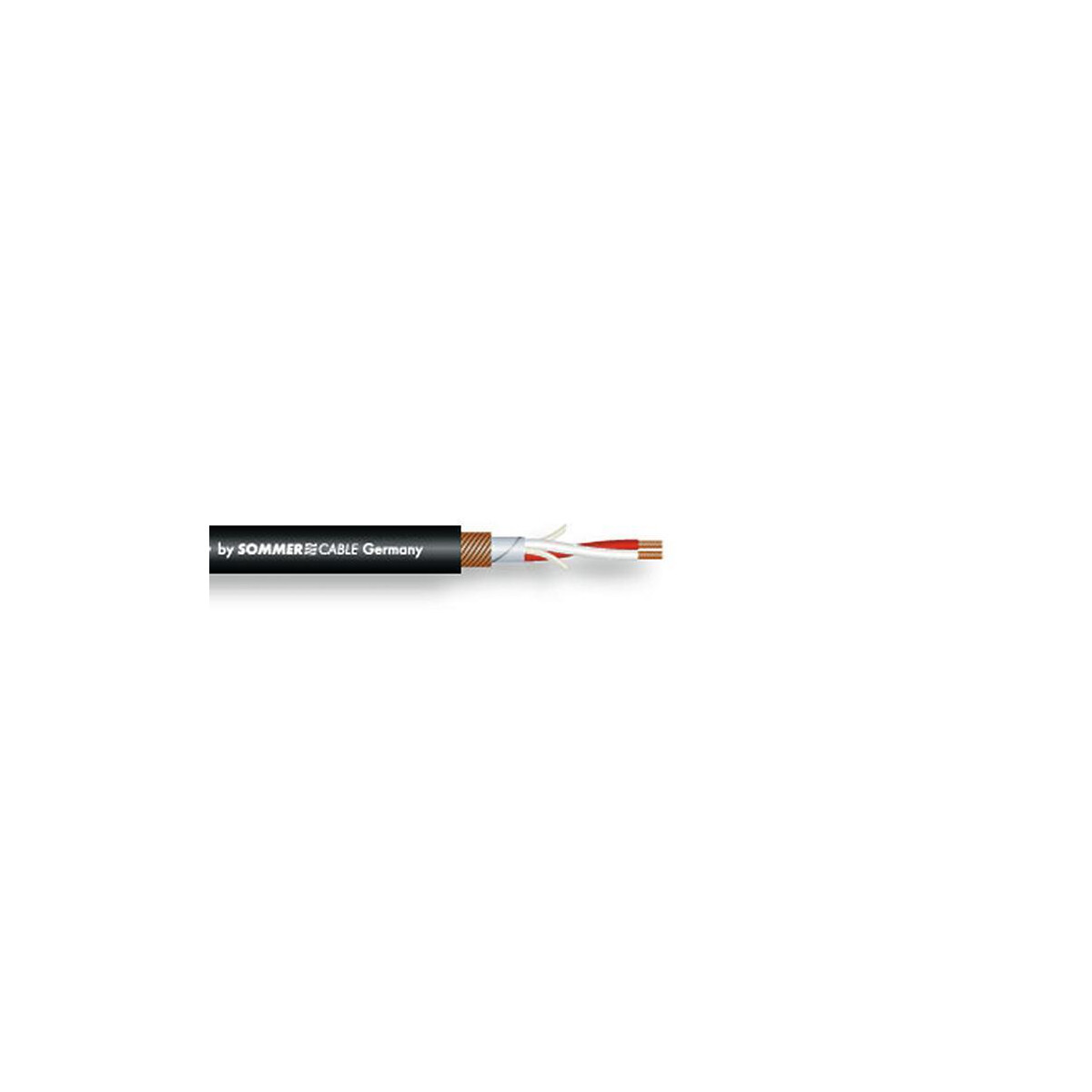Sommer Cable DMX Kabel 2x0,34 100m sw BI box