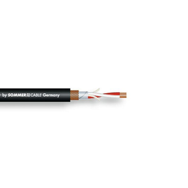 Sommer Cable DMX Kabel 2x0,34 100m sw BINARY FRNC