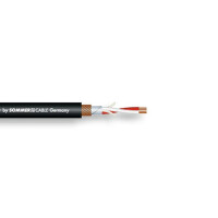 Sommer Cable DMX Kabel 2x0,34 100m sw BINARY FRNC