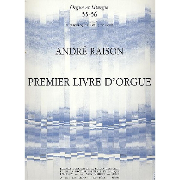 Premier Livre dOrgue