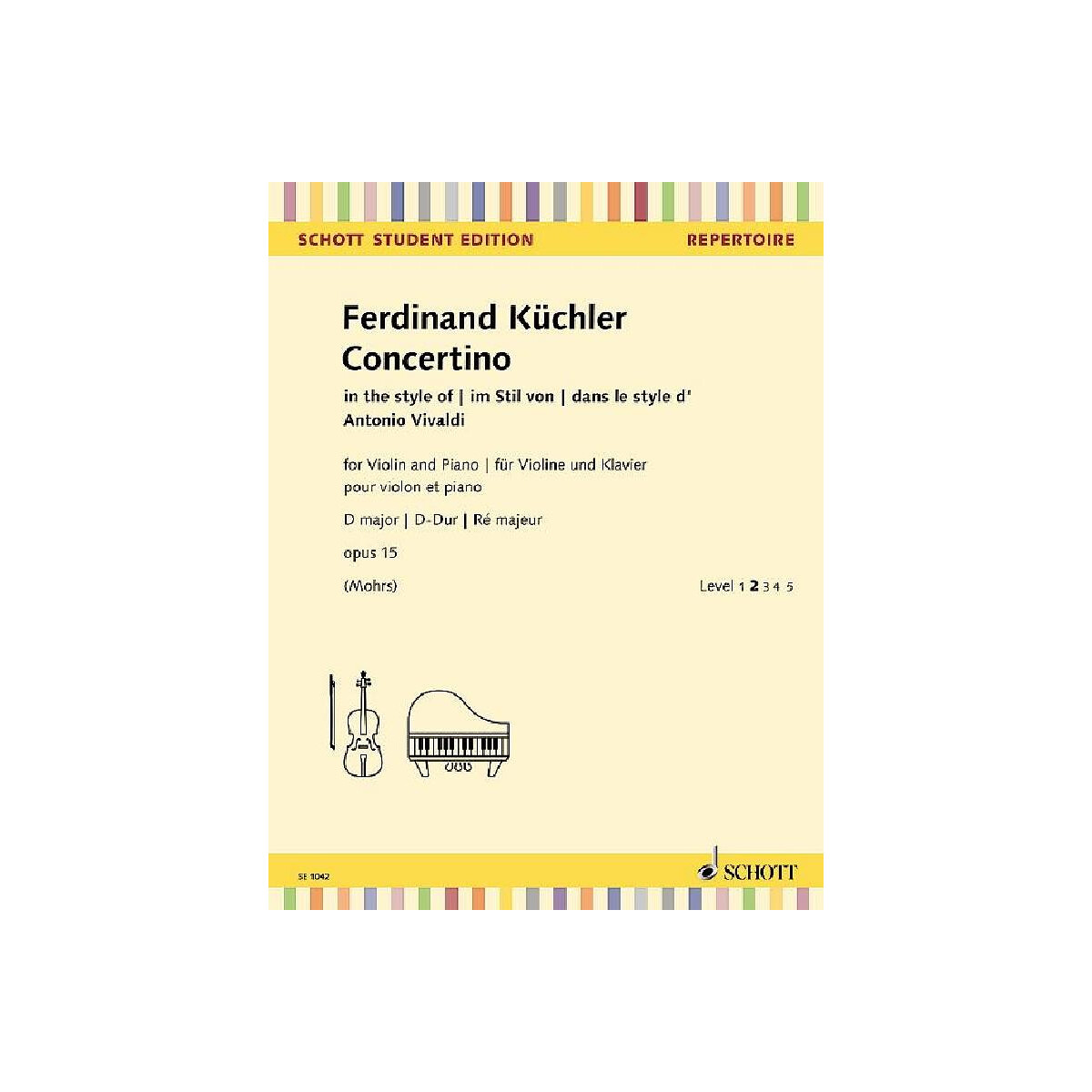 Concertino D-Dur op.15 box