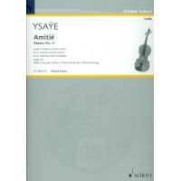 Amitié op.26 für 2 Violinen und Orchester