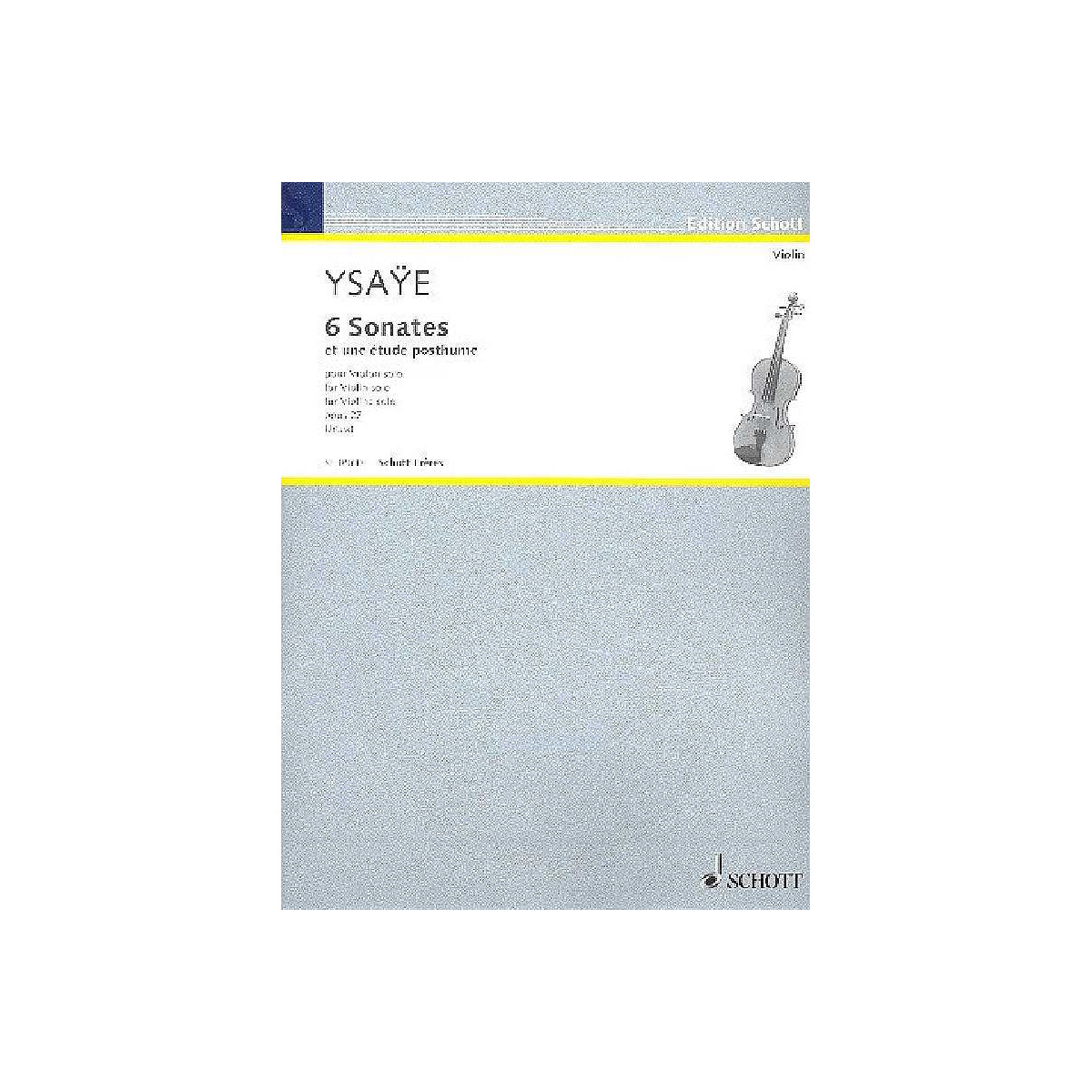 6 sonates op.27 et une etude posthume