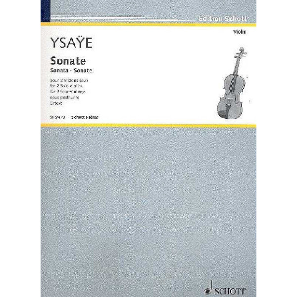 Sonate op.posthume pour 2 violons