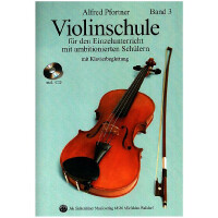 Violinschule Band 3 (+CD)