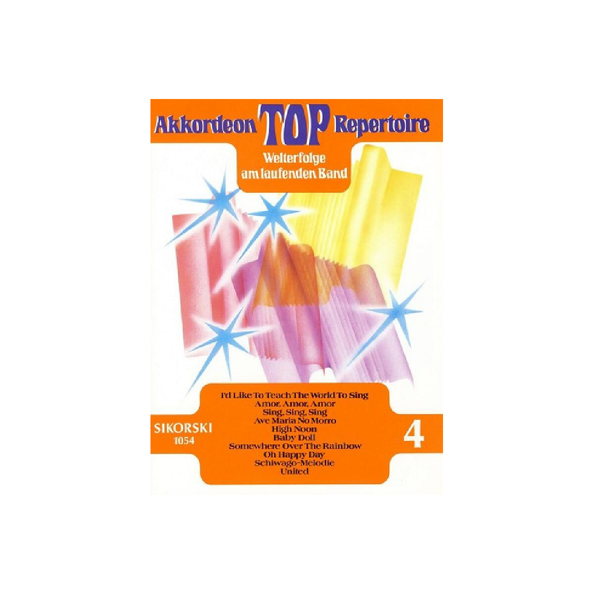 Akkordeon Top Repertoire Band 4 box