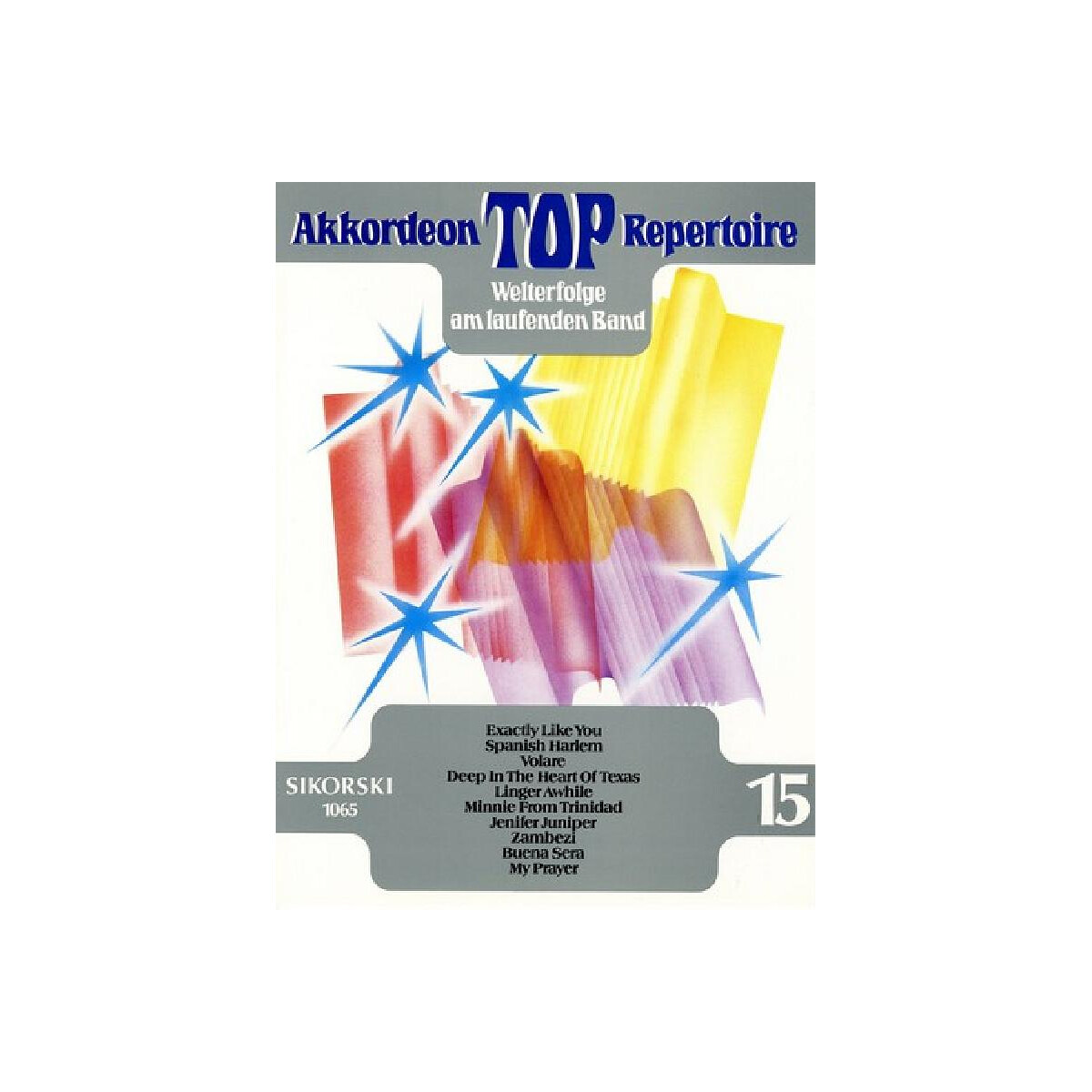 Akkordeon Top Repertoire Band 15 box