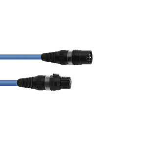 Sommer Cable DMX Kabel XLR 3pol 3m bl Hicon