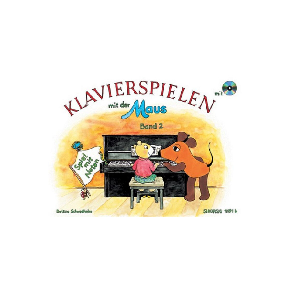 Klavierspielen mit der Maus Band 2 (+CD) box