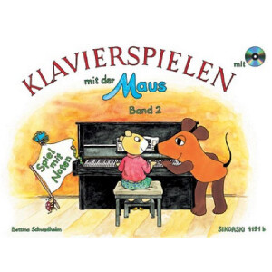 Klavierspielen mit der Maus Band 2 (+CD)