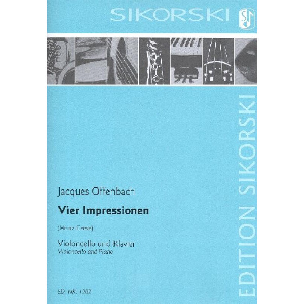 4 Impressionen für Violoncello