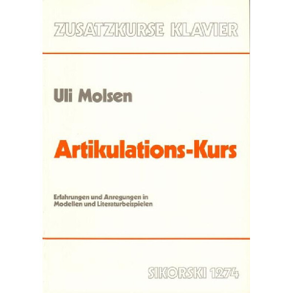 Artikulations-Kurs für Klavier