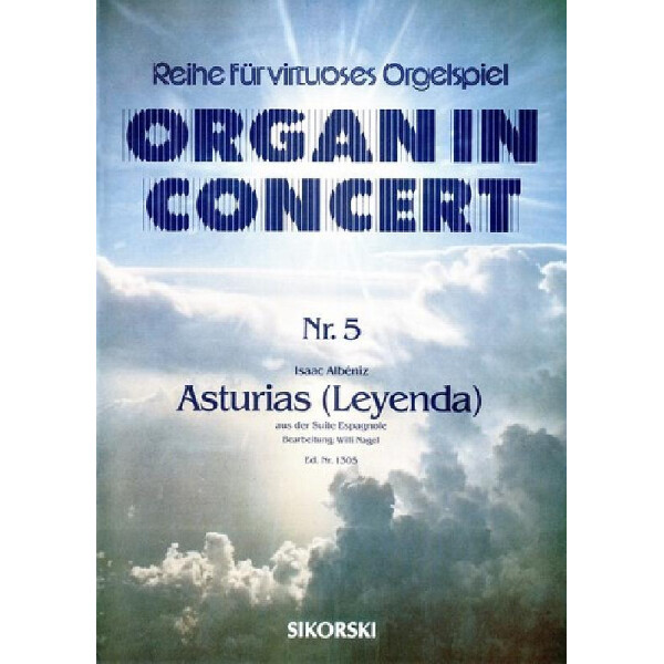 Asturias Leyenda für E-Orgel