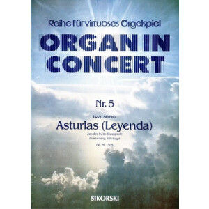Asturias Leyenda f&uuml;r E-Orgel