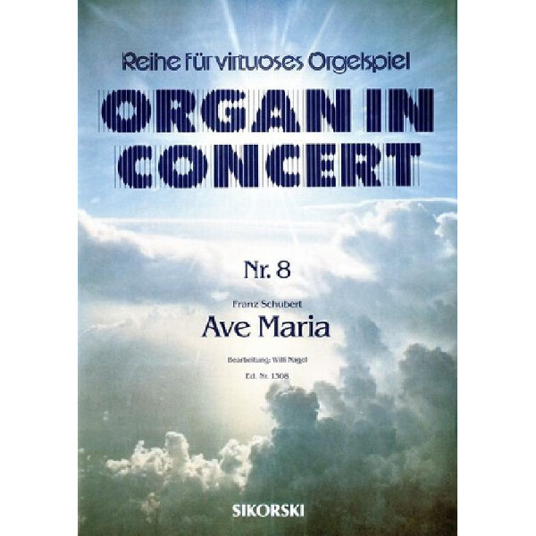 Ave Maria für E-Orgel