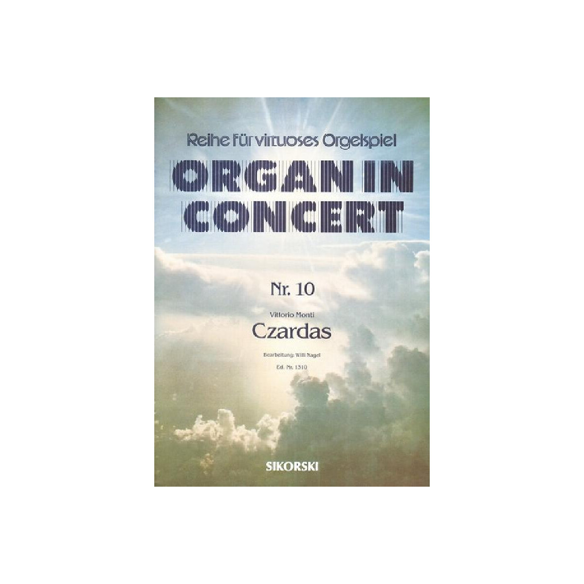 Czardas für E-Orgel box