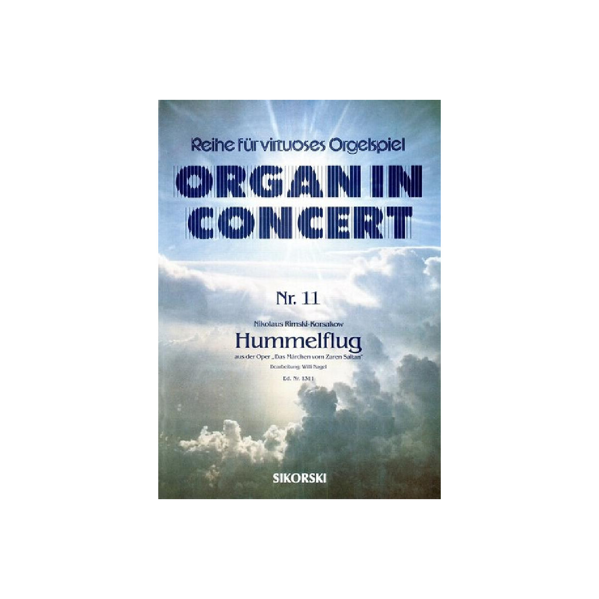 Hummelflug für E-Orgel box