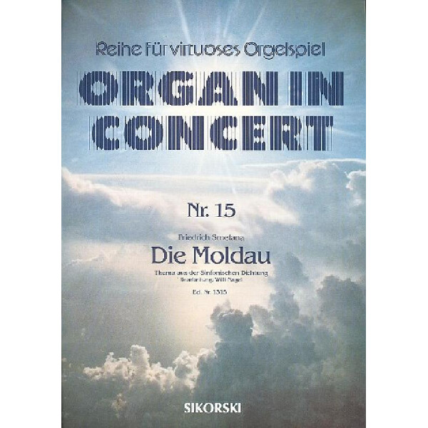 Die Moldau Thema für elektronische Orgel