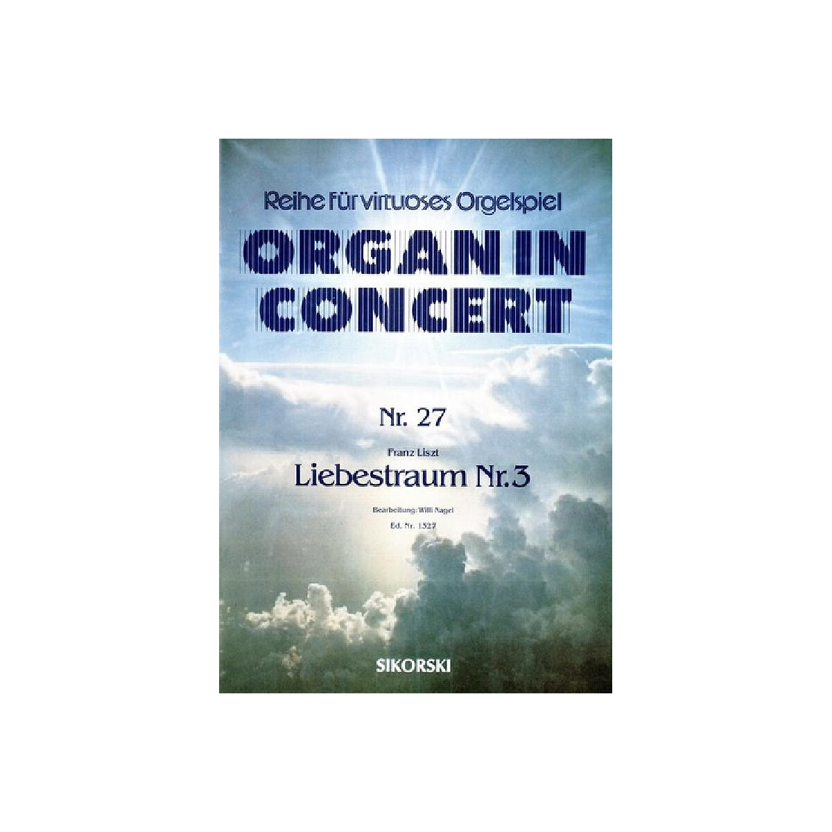 Liebestraum Nr.3 für E-Orgel box