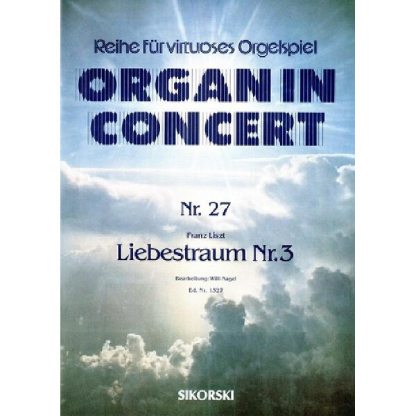 Liebestraum Nr.3 für E-Orgel