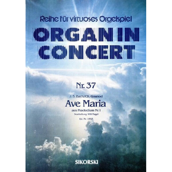 Ave Maria für Orgel