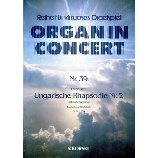 Ungarische Rhapsodie Nr. 2 für elektronische Orgel