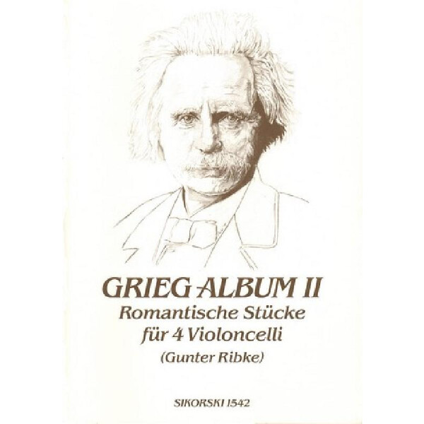 Grieg Album Band 2 Romantische Stücke