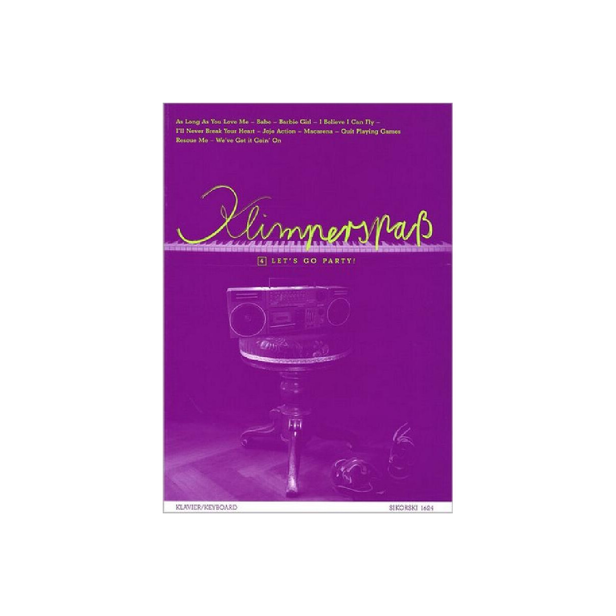 Klimperspass Band 4 für Klavier box