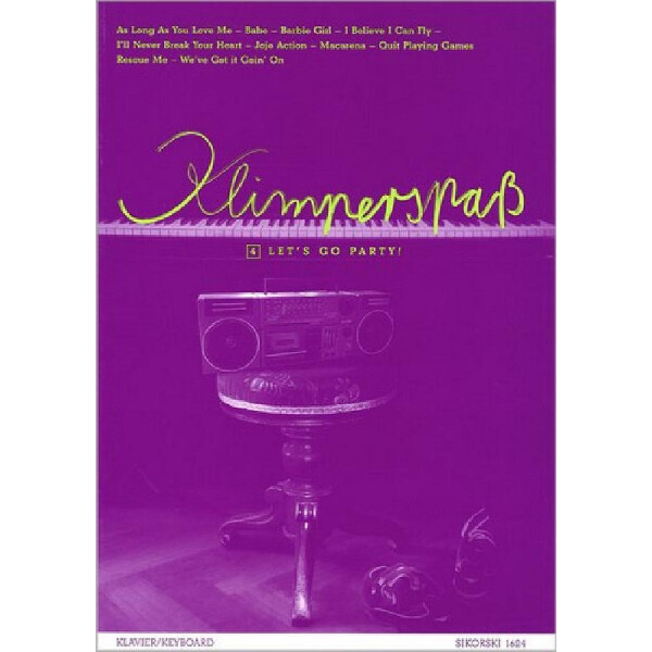 Klimperspass Band 4 für Klavier