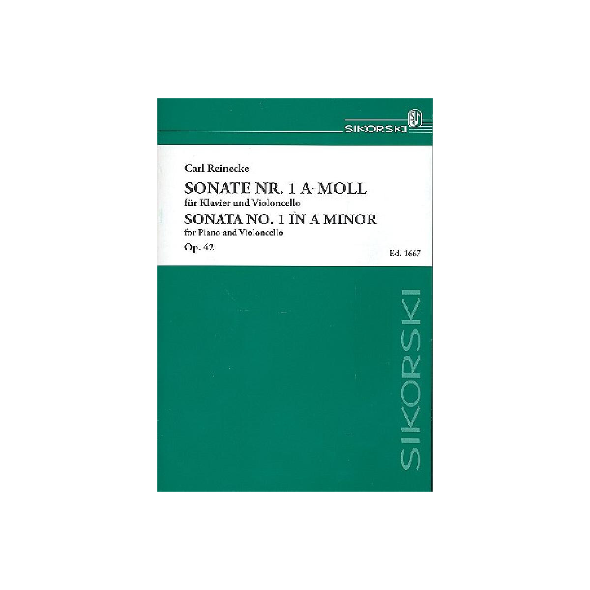 Sonate a-moll Nr.1 op.42 für