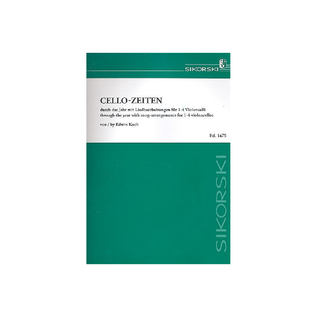 Cello-Zeiten für 1-4 Violoncelli box