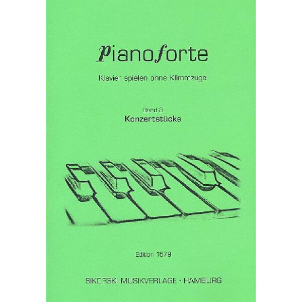 Klavier spielen ohne Klimmzüge Band 3