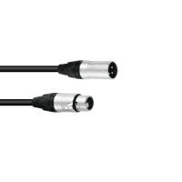 Sommer Cable DMX cable XLR 3-pin 5m sw Neutrik