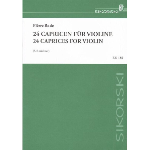 24 Capricen für Violine solo
