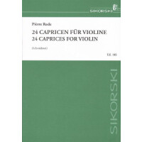 24 Capricen für Violine solo
