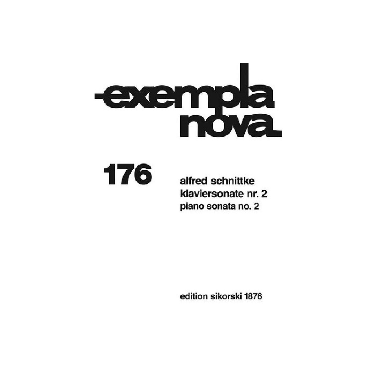 Sonate Nr. 2 für Klavier (1990) box