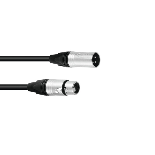 Sommer Cable DMX cable XLR 3-pin 10m sw Neutrik