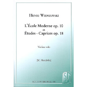 Lécole moderne op.10 et études-caprices op.18