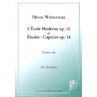 Lécole moderne op.10 et études-caprices op.18