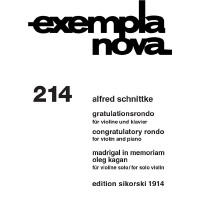 Gratulationsrondo  und  Madrigal in