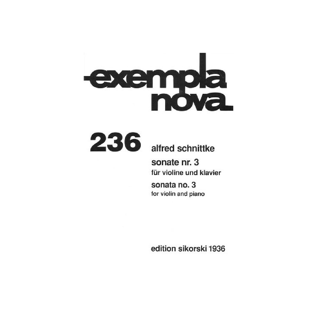 Sonate Nr.3 für Violine und Klavier box